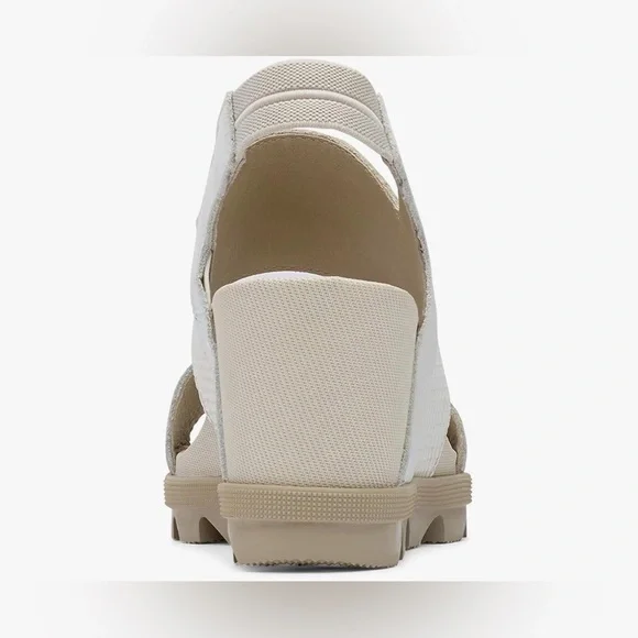 NEW Sorel Joanie II Slingback Sea Salt 7.5 Wedge Sandals - Picture 6 of 7